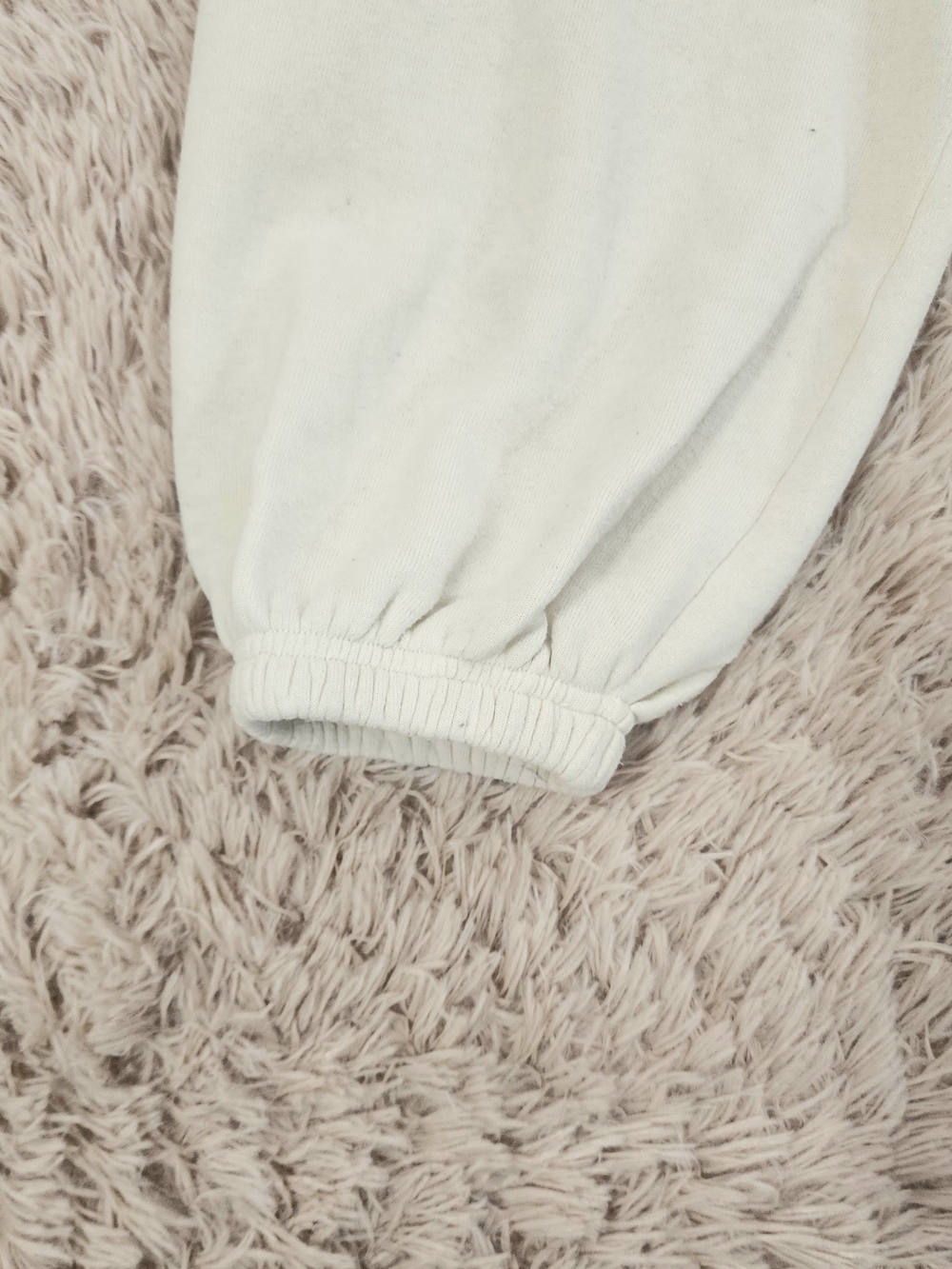 HTFU Gym Rat Joggers Sweatpants- Cream Fleece - Picture 9 of 9